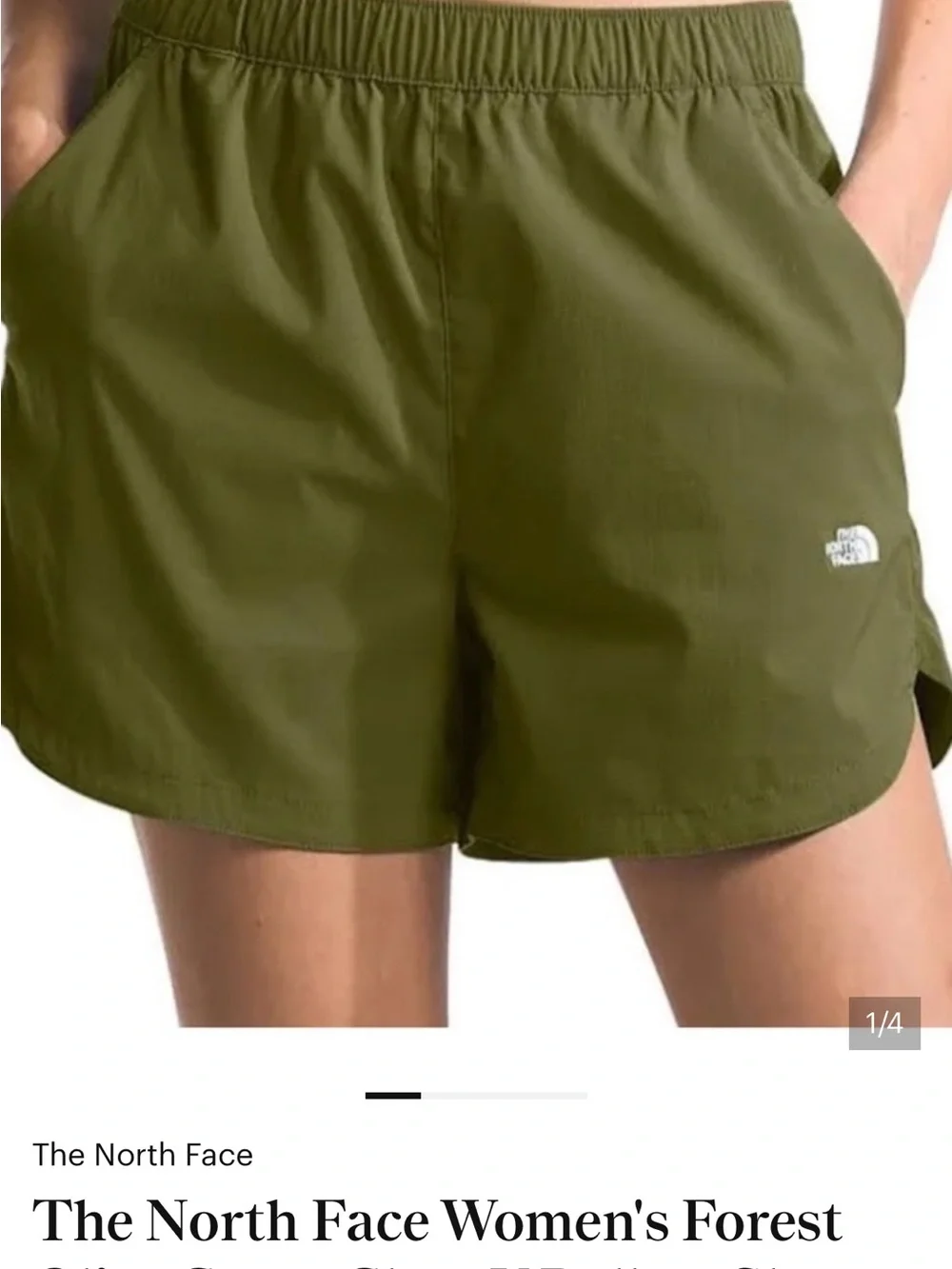 The North Face Women's Pathfinder short lot size small cactus green